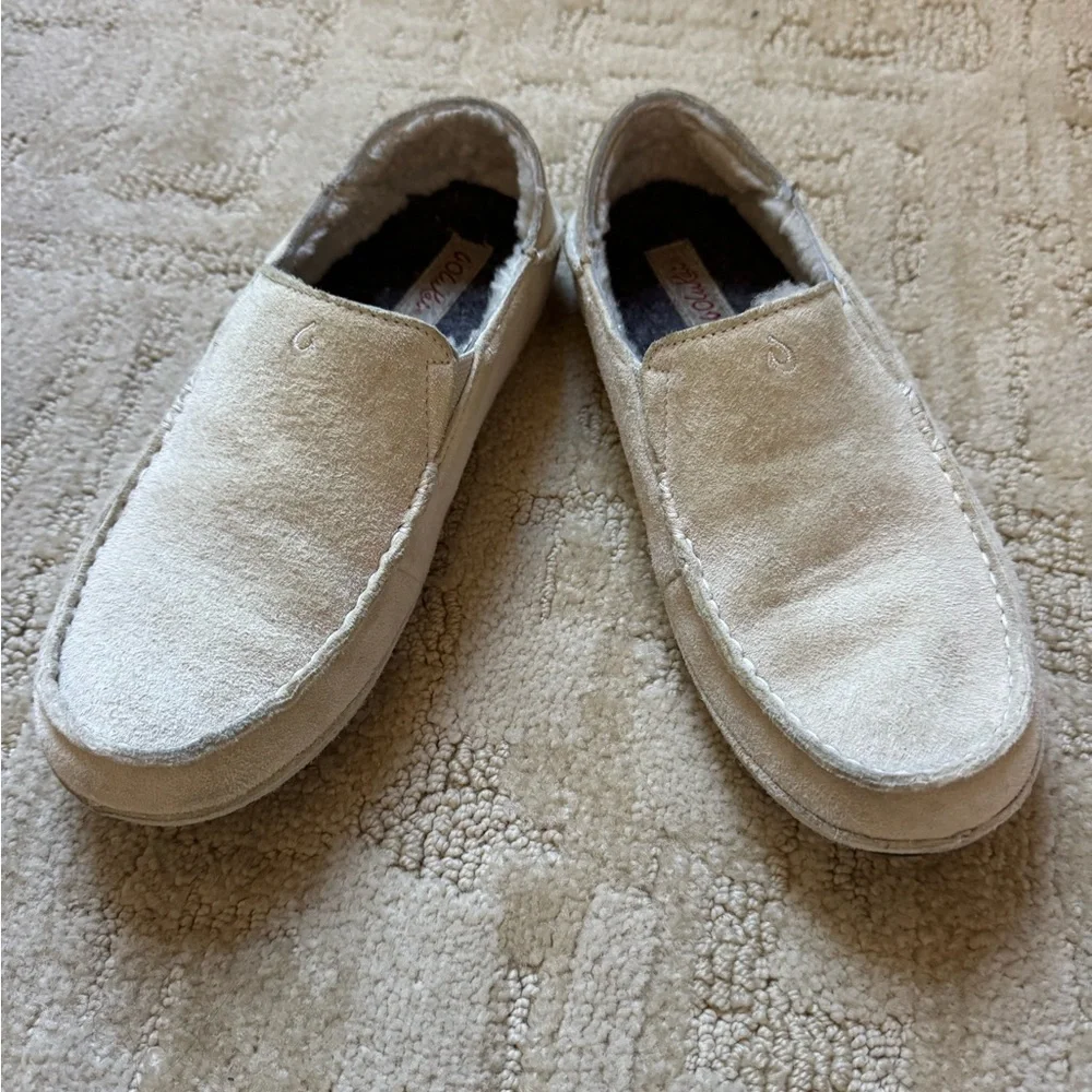 OluKai Women's Gray Slip-On Shoes - Picture 1 of 6